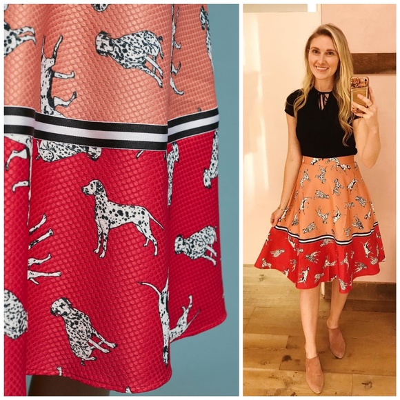 NWT, Anthropologie, Hutch Dalmation Skirt - Picture 5 of 6